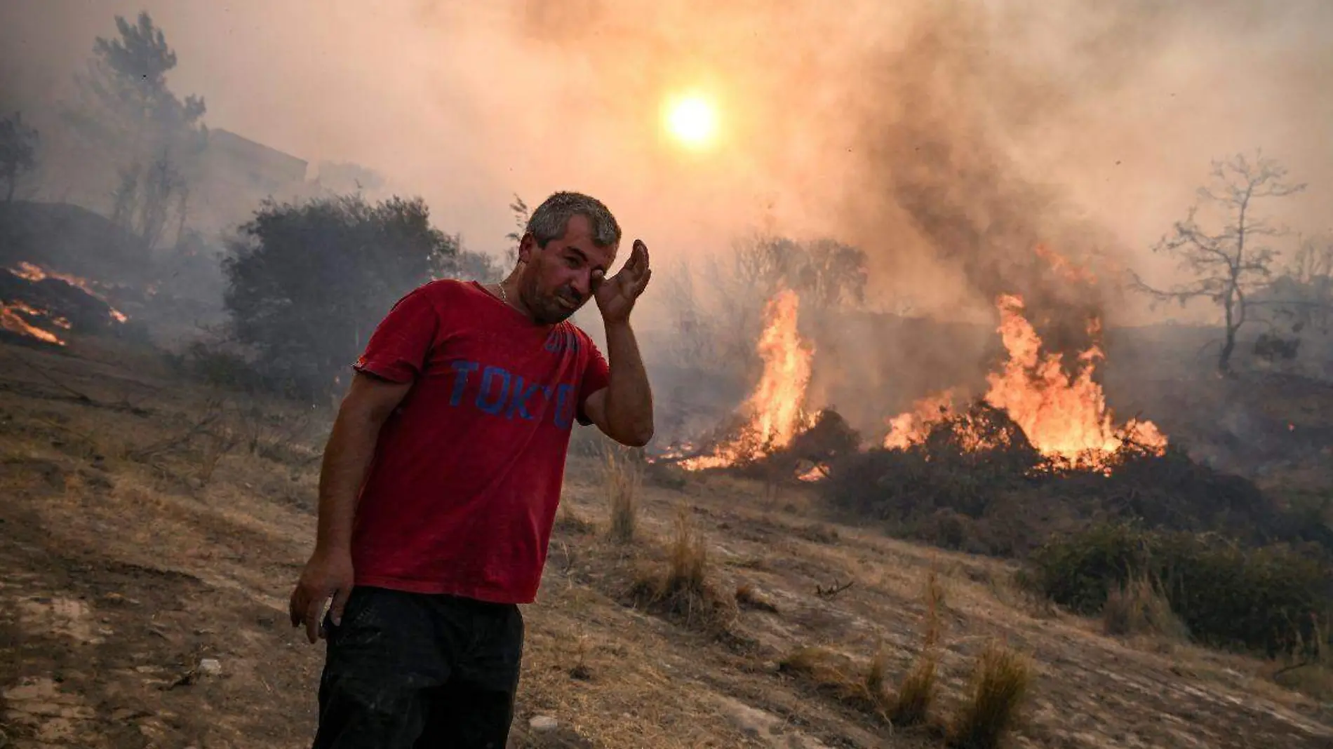 Incendios en Grecia